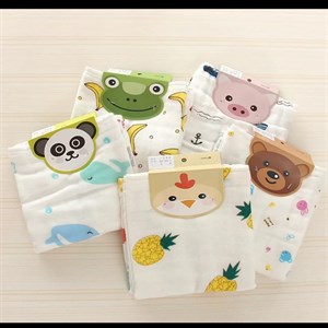 Купите муслиновые платочки оптом в Бишкеке | 40 штук в упаковке