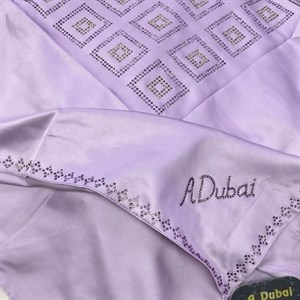 АТЛАСНЫЕ ПЛАТКИ СО СТРАЗАМИ И БУБЕНЧИКАМИ РАСЦВЕТКИ