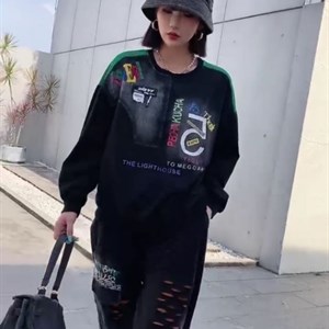 Модель 8795 3530 Костюм Спорт шик Низ свитшота и штанов