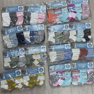 Носочки картес в пачке 12 штук код пачки 50