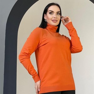  Очень красивый яркий оранжевый цвет  В холодные