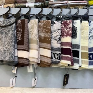 Christian Dior Шарф Поляна из Итальянского Шифона - Ограниченная Коллекция