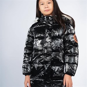 Новинки Утеплённая зимняя куртка с принятом кошечки