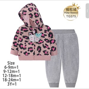 Флисовая двойка для малышей от 9 до 36 месяцев - Оптовая продажа в Бишкеке