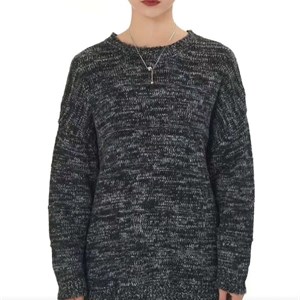 Модель 6352 Свитер из шерстяной пряжи в двух цветах