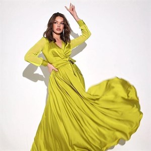 New collection Шикарное платье на запахе Удачно выбрав