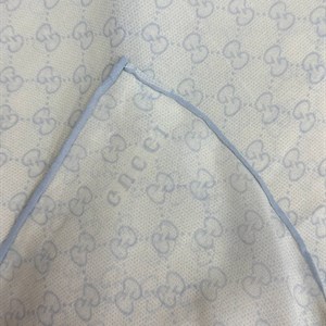 Женский платок люкс 110×110 см из жоржета, ручной подгиб