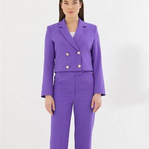 Укороченные двубортные пиджаки Турция Размеры 42 44