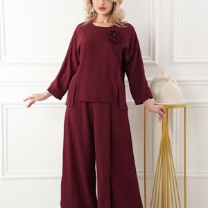 Стильный женский костюм двойка больших размеров | Опт и розница