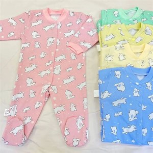 Слипы с начёсом размеры 62 86 в пачке 5 шт