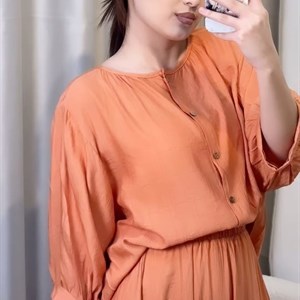 Струящая двойка из итальянского шелка