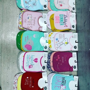 Слюнявчики mini cloud в комплекте 3шт код29