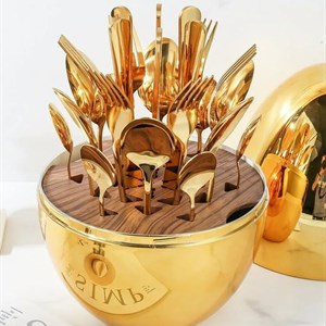 Роскошный набор столовых приборов из нержавеющей