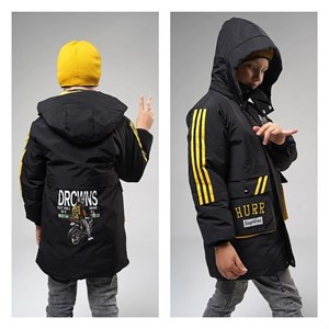 HURR SUPREME Модная удлинённая куртка в трёх цветах