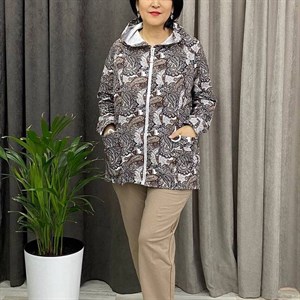 Костюм Даниэлла ткань двунитка цвет кофе электрик