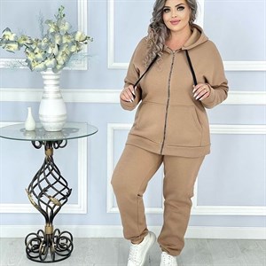 Комфортный комплект Худи на замке трико Посадка идеальная