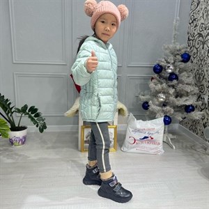 Классные Ботинки на лепучках Натуральная кожа с Натуральным