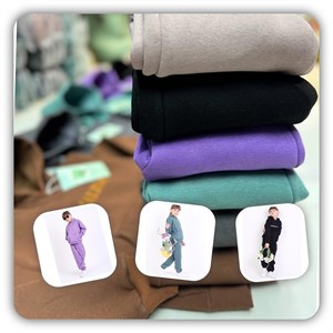 МИНИМАЛИЗМ Ткань Турецкая трехнитка начес Комфортная