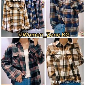 Рубашка клеточный Фабричного качества Производство