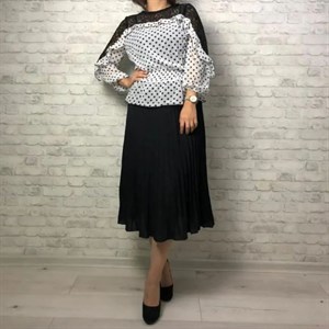 Двойка Сарафан блузка Размер 42 48 Ткань креп шифон