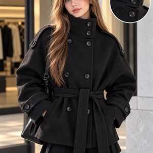Трендовое женское пальто с поясом — стильная модель сезона