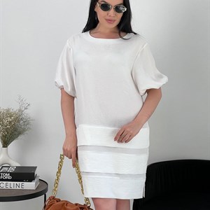  Шикарное платье изо льна арт 19900  Размеры 50 56