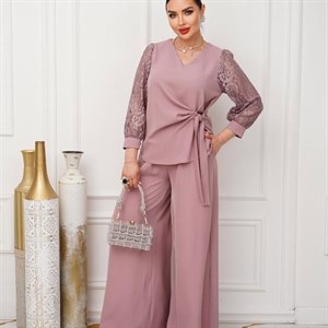 Стильный Двойной Костюм для Женщин - Размеры 48-54 | ЖЕНСКАЯ ОДЕЖДА