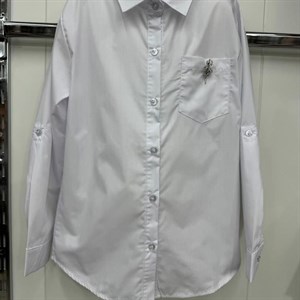 SEZIM KIDS     ТОЛЬКО ОПТОМ БЕЛЫЕ БЛУЗКИ ФАБРИКА