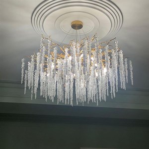 В наличии 60см и 80см серебро и золото