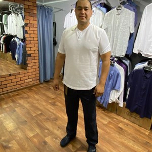 На нашем покупателе шикарная модель брючек слакс