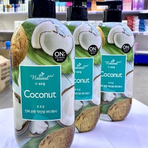 Очищающий гель для душа ON THE BODY Natural Сcoconut