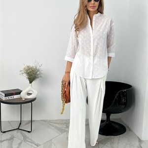  Для любительниц белого  Крутой образ в белом цвете