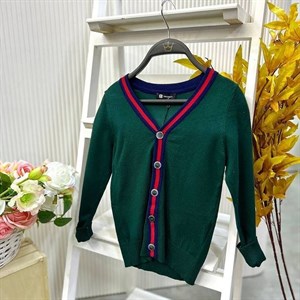 Кардиган в зеленом цвете цена 1700 с размер все в