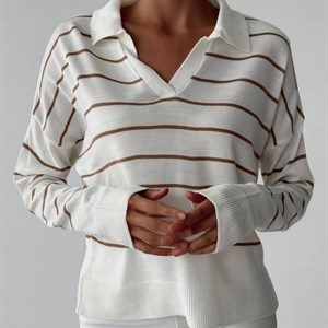 Кофта Цвет коричневый черный и белый Представлены