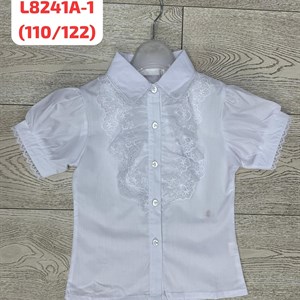 Оптовая продажа белых блузок для детей от Sezim Kids - низкие цены и доставка по всему СНГ