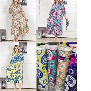 Платье штапель 48 54 650 с оптом