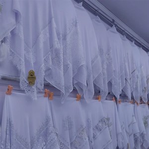 Келин жоолуктары ар туурлу чийим таштары менен Баалары