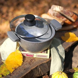 Казаны в сером цаете от Nice Cooker Pallas Series