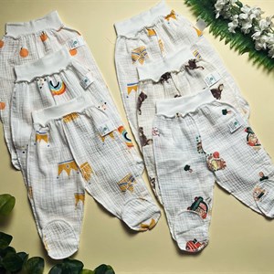 Штанишки из муслина Преимущества ткани прекрасно пропускает