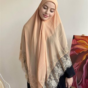 140 140 шифон платки с кружевом Дубай