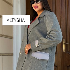 Полупальто от ALTYSHA Collection - Стильные и Комфортные Плюс Сайз Размеры 52-58