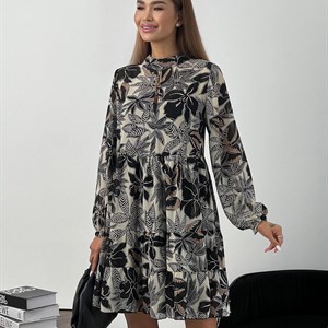  Красивое легкое платье из шифона которое украсит