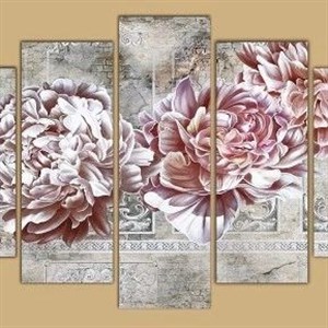 Модульная картина из пяти частей Размер 80 на 140