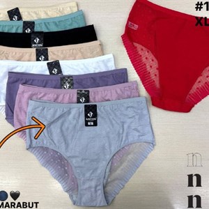 Антифрикционный MARABUT (1689-2) 🔱 Нижнее белье оптом — 10 расцветок, XL–XXL–XXXL