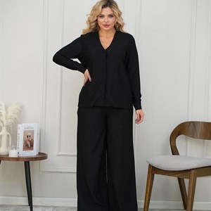 Двойка из люрекса Роскошный костюм двойка Рубашка