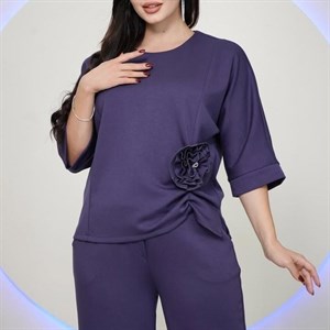 Стильные женские костюмы большого размера - идеальный выбор для вашего гардероба