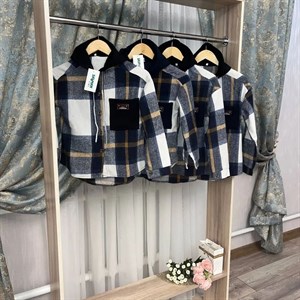 Новинка Стильные Рубашки Ткань трикотаж ХБ Размеры