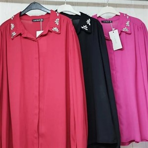 Блузка Производство Турция Размер 42 48 Ткань креп