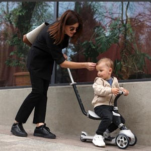 Трехколесный детский самокат Qplay Sema это адаптивный