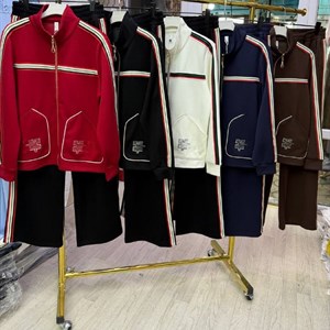 Спортивный хлопковый костюм-двойка оптом и в розницу — размеры XL–3XL